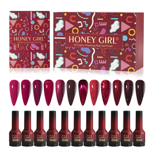 HONEY GIRL Fournitures de Salon OEM Vernis à Ongles Gel UV Couleurs Nude Vernis Permanent Soak-off Esmalte De Unas Gel UV Nude pour Ongles - Product Image 2