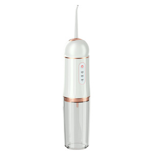 Irrigador bucal eléctrico, tanque desmontable de 300Ml, 5 niveles de presión, irrigador bucal portátil para limpieza de dientes en el hogar - Product Image 2