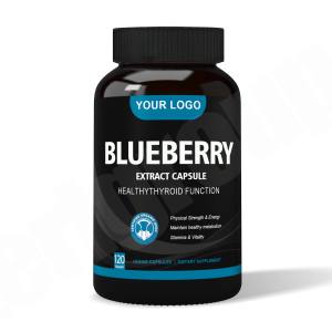 Capsules d'extrait de myrtille antioxydant <span class=keywords><strong>Capsule</strong></span> molle de myrtille Supplément de soins de santé - Product Image 2