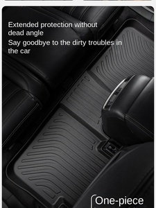 Alfombrillas de Coche Completas de TPE Antideslizantes e Impermeables para <span class=keywords><strong>Nissan</strong></span> Frontier D23 Pickup Truck 2015-2023, Accesorios, Revestimiento de Piso, Alfombrillas Personalizadas - Product Image 4