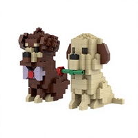 Bloques de Construcción Personalizados de Mascotas, Modelo Animal, Juego de Ladrillos DIY, Réplica de Mascota, Regalo Coleccionable, OEM, ODM
