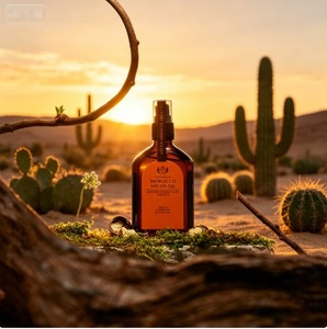 Esencia de Doble Cuidado con Aceite de Argán de Marruecos Kbeauty 100ml, Sérum Capilar No Pegajoso, Protector de Calor para Cuero Cabelludo Seco, Uso Diario - Product Image 5