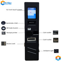 Solución de Software SDK para Kiosco de Pago de Cambio de Divisas ITK-DEV, Intel Core I5, Pantalla LCD de 21.5 Pulgadas, Tipo Piso, para Aeropuertos y Centros Comerciales