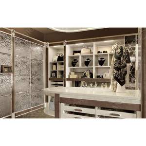 Vente directe du fournisseur, <span class=keywords><strong>bon</strong></span> prix, dressing sur mesure pour toute <span class=keywords><strong>la</strong></span> maison, grand placard de rangement avec coiffeuse - Product Image 2