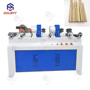 Square wooden stick rounding machine small round rod processing machinery for woodworking