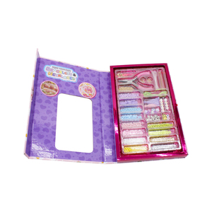 Kit per creazione di perline in plastica creativa fai da te Set di bracciali con perline di Design per bambini principianti - Product Image 4