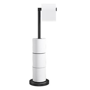 Porte-rouleau de papier toilette sur pied en fer, design moderne et écologique, pour salle de bain - Product Image 5