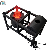 Chauffage multi-combustibles à huile usagée, combustion sans fumée avec flamme réglable et souffleur d'air forcé, produit de cuisson, chauffage à huile usagée