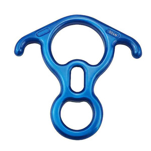 Abaisseur en alliage d'aluminium pour l'extérieur, anneau de descente d'alpinisme, corde d'escalade, verrou de sécurité, boucle d'engrenage - Product Image 3