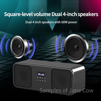 Reproductores de Karaoke 2 en 1, Altavoces Bluetooth con Micrófono Inalámbrico, Soporte para Teléfono, Altavoz Karaoke para Cantar en Casa