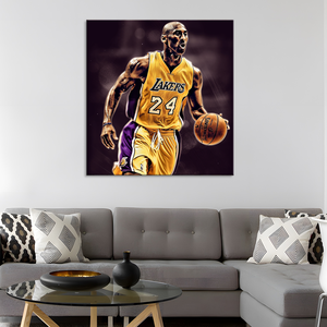 Venta al por mayor jugador de la <span class=keywords><strong>NBA</strong></span> estrella lienzo pintura hogar pared arte pintura personalizada carteles para Decoración - Product Image 1