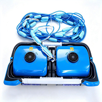 Robot Aspirador de Piscinas Inteligente con Control por Aplicación, Cable de 40 m, Herramientas de Limpieza Subacuática Automáticas de Alta Eficiencia para Piscinas Grandes