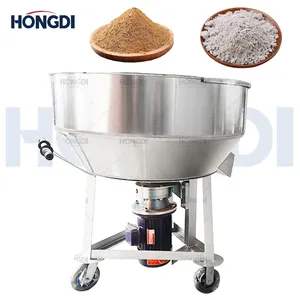 Dry and Wet Granular Powder Mixers Flat Mouth Mixers Stainless Steel Feed Mixers