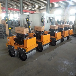 Đơn đôi trống nhựa đường compactor 300kg-<span class=keywords><strong>10</strong></span> tấn công suất đi bộ cho người đi bộ rung Con lăn bơm động cơ thành phần cốt lõi bao gồm - Product Image 3