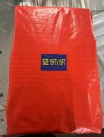 Bâche en PVC enduite de PE, imperméable, écologique, anti-moisissure, pour couverture extérieure, construction temporaire