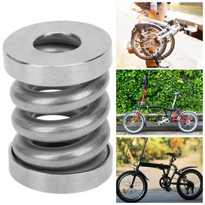 Amortiguador de Bicicleta, Resorte de Titanio, Amortiguador Delantero y Trasero para <span class=keywords><strong>Brompton</strong></span>, Accesorio Modificado - Product Image 6