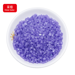 Azúcar Granulada Comestible de Colores Mezclados, Cristales de Azúcar para Decorar Pasteles, Azúcar en Polvo Sólido, Certificado Halal, en Botella/Bolsa, para Panaderías - Product Image 6