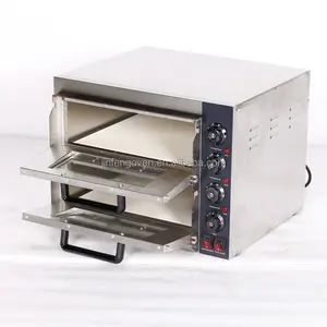 Commercial Bakery equipment small desktop portable electric pizza ovens / baking oven for sale