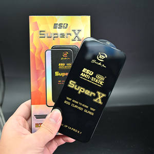 Vidrio templado Super X para <span class=keywords><strong>Google</strong></span> Pixel 6 6A Protector curvo grande para Motorola G5G Plus Vidrio antiestático <span class=keywords><strong>ESD</strong></span> para teléfono móvil - Product Image 1