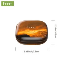 Casque de jeu sans fil HTC NE10 AI avec design couleur fluide, qualité sonore HD, suppression du bruit et style élégant