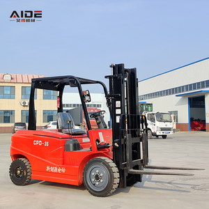 מלגזה חשמלית עם סוללת ליתיום, קיבולת 3-4 טון, עם תא נהג, למכירה - Product Image 3