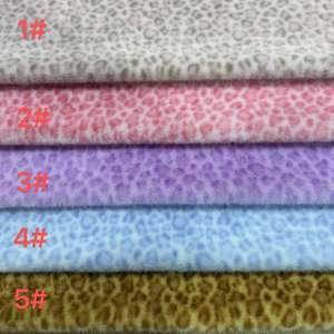 LongFine 100% poliester hangat nyaman rajutan bulu kelinci palsu kain selimut dengan kulit hewan cetak 500G untuk mantel selimut - Product Image 2