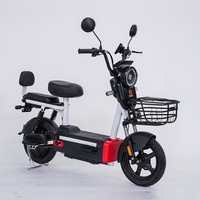 Bicicleta eléctrica de Ciudad Electrónica inteligente de 48V y 500W para adultos, modelo Popular de caramelo con pedales y Motor sin escobillas, bicicleta Candy E