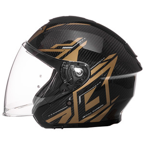 Befast Casco Heron carbono doble visera oro XL - Product Image 2