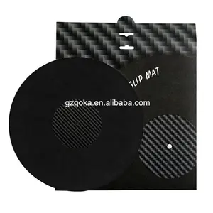 신제품 탄소 섬유 비닐 레코드 slipmats 턴테이블 플레이어 HiFi 음악