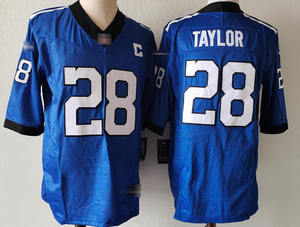 Camiseta de Fútbol Americano Masculina de los Indianapolis 84, Tyler Warren 17, Daniel Jones 28, Taylor, Uniforme de Fútbol Bordado de Alta Calidad - Product Image 4