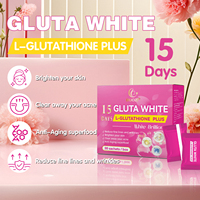 Complément Éclaircissant pour la Peau en 15 Jours, Comprimé Gluta White de Haute Qualité avec Collagène Anti-Acné