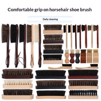 Brosses à chaussures en crin de cheval haut de gamme pour le commerce extérieur - Brosse de nettoyage pour cuir de qualité supérieure au design moderne du fabricant Taihe Anhui