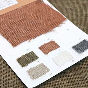 Échantillon Gratuit Tissu Lin Français Biologique Naturel Design Unique Tissus en Lin Pur 100% Creux pour l'Été - Product Image 3