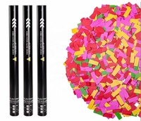 Fournitures de décoration pour fêtes, nouveau style, vente chaude, canon à confettis exquis pour mariage, Halloween, Noël, anniversaire