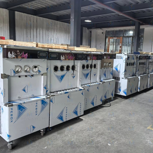 Mvckyi làm mát bằng không khí đông lạnh sữa chua Tủ đông 5 hương vị mềm Ice Cream <span class=keywords><strong>Maker</strong></span> với chế độ chờ serpups Sundae mềm phục vụ máy làm kem - Product Image 5