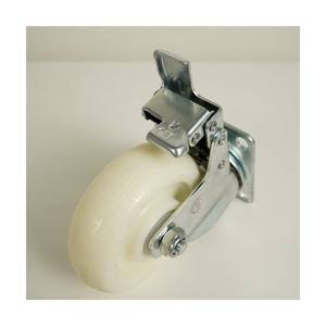 500kg yük kapasitesi döner Caster Whells 3 inç PVC 2 inç Petite rulet M10 rulet Robuste Pivotante arabası Roue Rouliere - Product Image 5