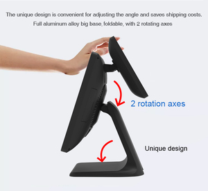 Electronic Cash Register POS <strong>Computer</strong> Billing Machine Dual 15.6 Inch Retail POS Systems - Product Image 4