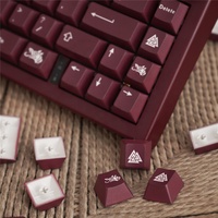 129 Keys GMK Blot Keycaps 5-side Dye Sublimation Cherry Profile PBT Keycap for MX Switch Mechanical Keyboard