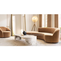2024 Chanouwell nouveau Design cadre en bois massif intérieur canapé sectionnel canapé combinaison meubles pour la vie en intérieur