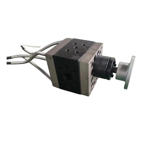 Pompa ad alta temperatura <span class=keywords><strong>10cc</strong></span> ad ingranaggi di fusione per estrusori di plastica OEM pompa ad alta pressione personalizzabile - Product Image 1