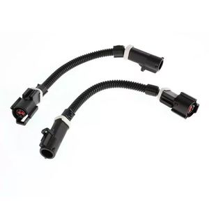 Domestic Automotive Wiring <b>Harness</b> 4 Pin DJ70410A-1.5-1121 Waterproof Connector <b>Black</b> PBT 19cm - Product Image 1