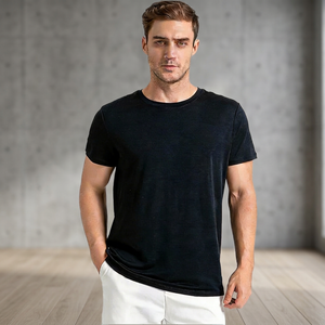 Camiseta de Manga Corta para Hombre, Estilo Vintage, Delgada, Ligera, 100% Lana Merino, de Secado Rápido, para Verano - Product Image 3