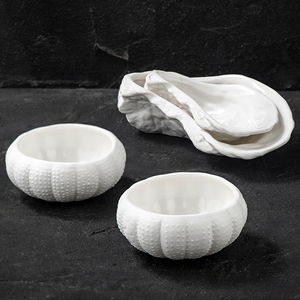 Assiette irrégulière en céramique en gros à vendre Vaisselle en céramique de haute qualité <span class=keywords><strong>Plateau</strong></span> à huîtres pour servir les fruits de mer - Product Image 5