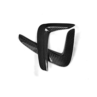JDMotorsport88 2 pièces, grille d'admission latérale de voiture en fibre de carbone véritable, couvercle de ventilation de pare-chocs pour BMW Série 4 F32 F33 F36 2015-2020