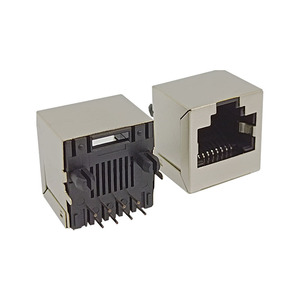 Gigabit 100/1000 Base-t Network Top Entry Rj45 <span class=keywords><strong>Jack</strong></span> Modular <span class=keywords><strong>Jack</strong></span> 8P8C Rj45 <span class=keywords><strong>Connecteur</strong></span> femelle <span class=keywords><strong>Connecteur</strong></span> électrique Ethernet Rj45 - Product Image 2