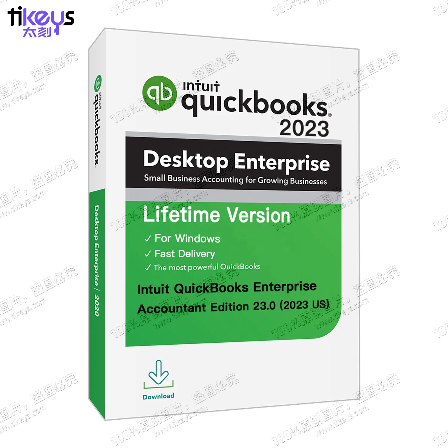 24/7 Online Email Delivery Intuit QuickBook Enterprise Accountant Edition 23.0 2023 US Lifetime Financial Accounting Software