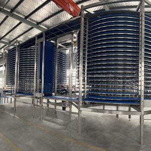 Nastro congelatore a spirale per il congelamento del sistema di trasporto nastro a spirale in plastica - Product Image 6