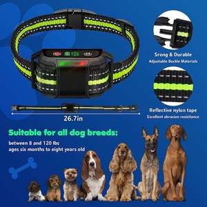 ZMaker स्वचालित एंटी बार्क कॉलर डॉग शॉक बार्क कॉलर बीप कंपन और वैकल्पिक शॉक डॉग बार्क कॉलर के साथ - Product Image 6