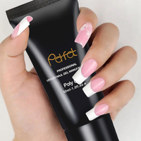 IMTITI Marque privée Résine inodore Uv Gel dur Gel d'extension des ongles sans Hema Logo personnalisé Acrylique Poly Gel constructeur d'ongles