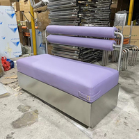 Ensemble de table de barbecue au gaz butane carré en acier inoxydable pour restaurant coréen, hôtel et restauration, écologique et durable